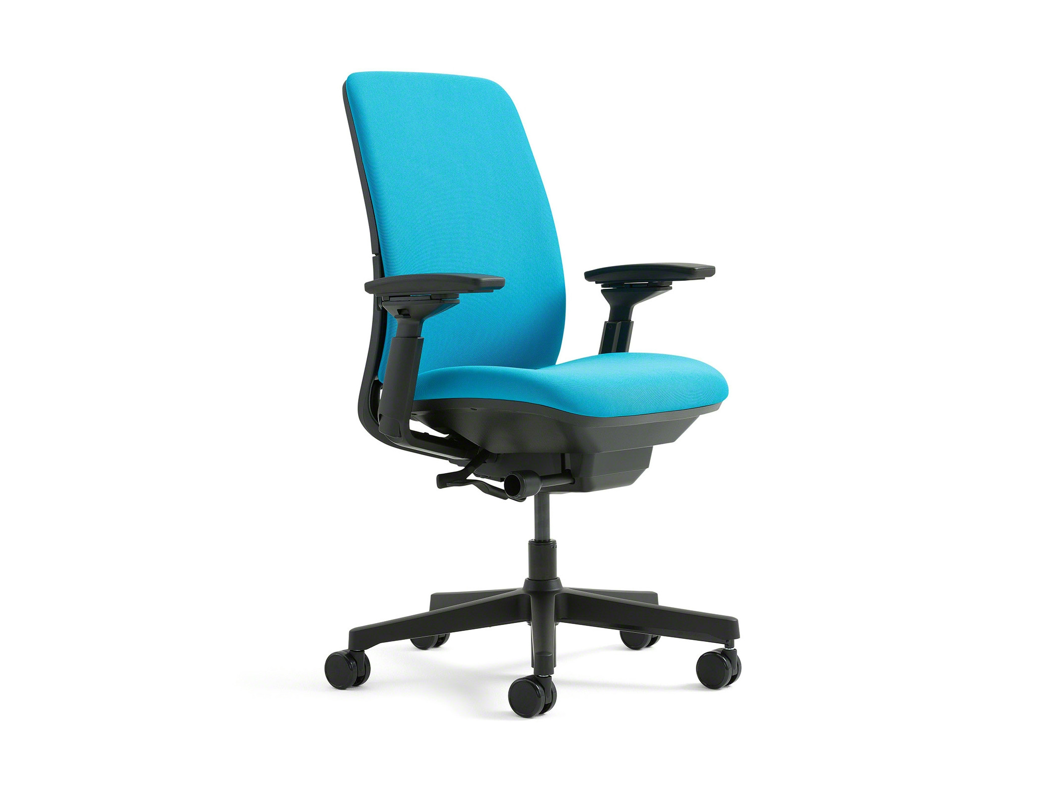 Amia desk chair in blue